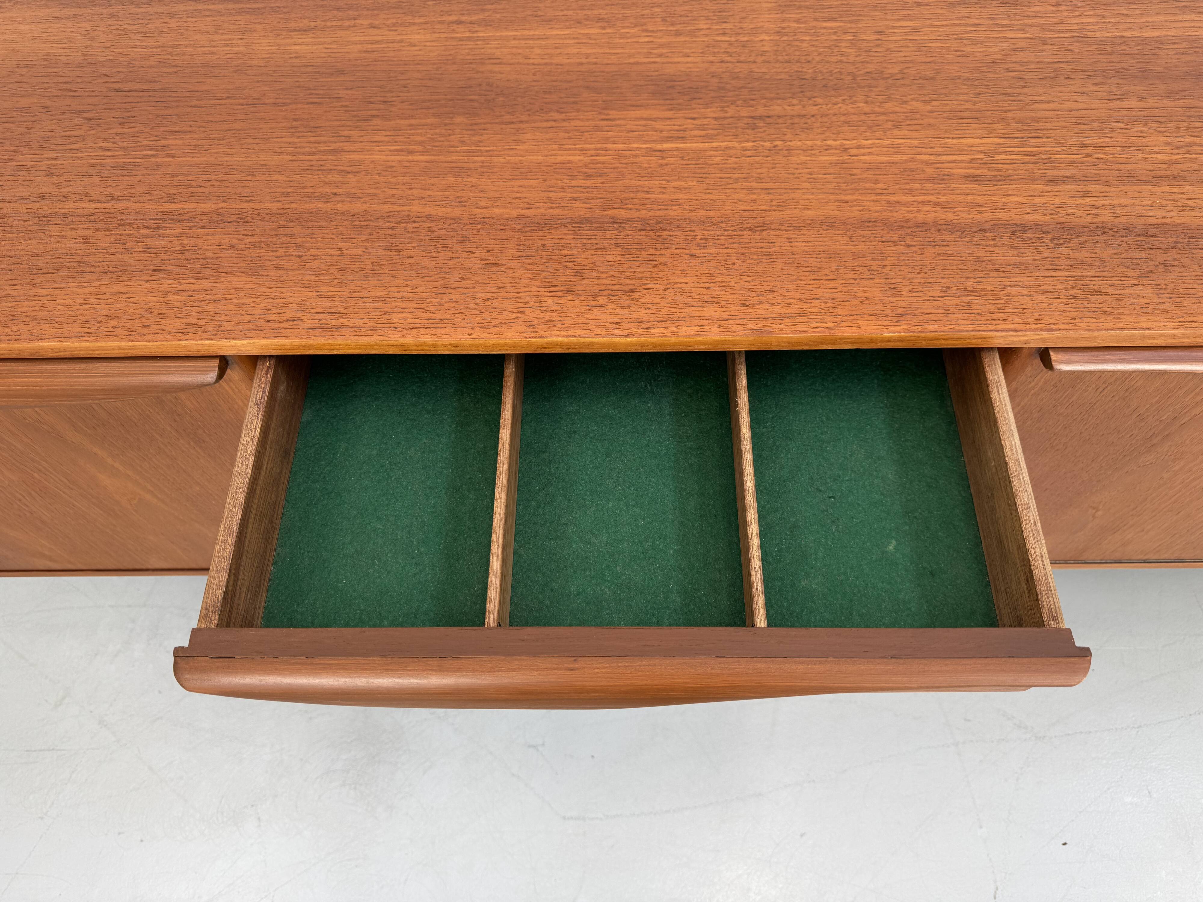 Beautiful and unique Stonehill sideboard from the 1960s made of teak.