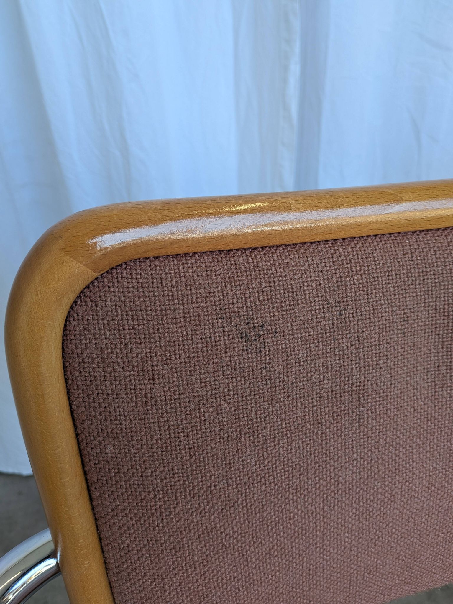 Set of 6 Vintage Cesca Chair by Bene Austria 1970s / Mid Century Chrome Din