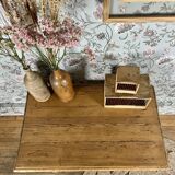 Desk or side table with turned legs