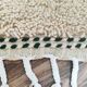 Handmade traditional beni ourain rug with green patterns 150/250 cm