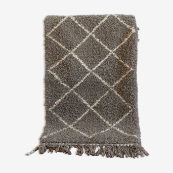 Berber carpet - beni ouarain 65x115cm