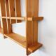 Vintage pine wall shelf, from the 80s