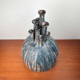 Large Fireplace Vase Studio in Brutalist Mid-Century Ceramic by Gerhard Liebenthron, 1974