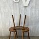 Set of 3 tripod stools