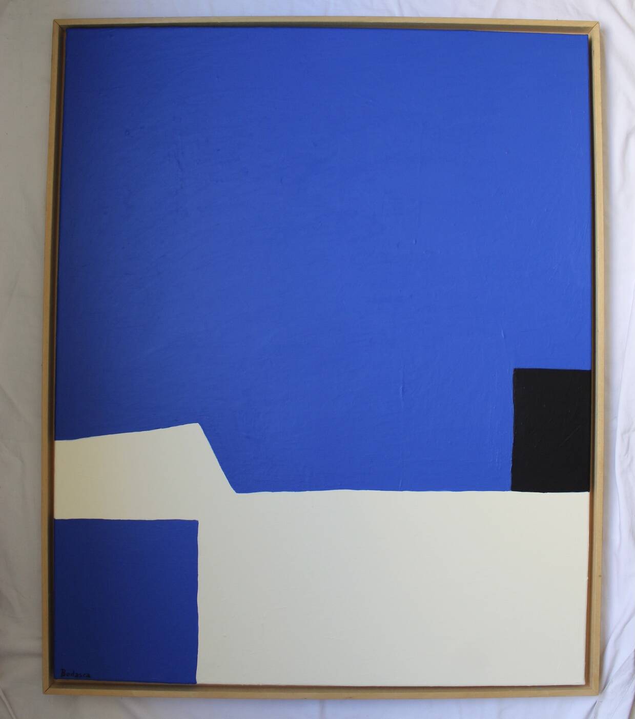 Large acrylic painting Klein Blue 3.