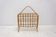 Mid century wicker magazine rack, Czechoslovakia, 1960´s