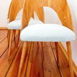 Czechoslovakian Chairs by A. Suman for Tatra Nabytok, 1960s, Set of 4