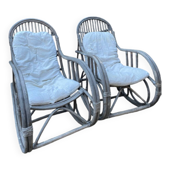 Suite de 2 rocking-chair