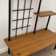 Vintage 60s shelf in formica and metal