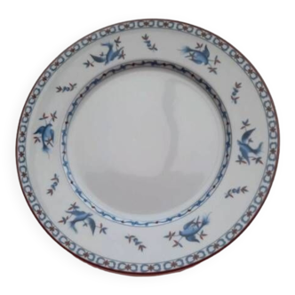 12 plates Paris porcelain