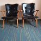 Pair of Scandinavian armchairs