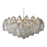 Murano Glass Sputnik Chandelier Poliedro Mazzega Zuccheri Venini Barovier Style