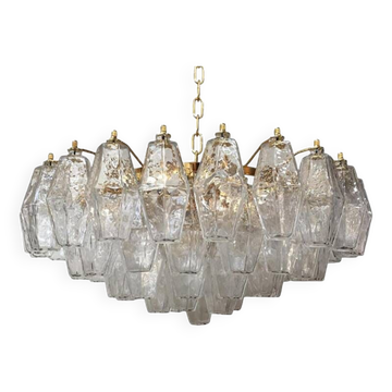 Murano Glass Sputnik Candlestick Poliedro Mazzega Zuccheri Venini Barovier Style