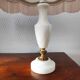 Paire de lampes vintage en albâtre