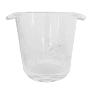 Crystal ice bucket