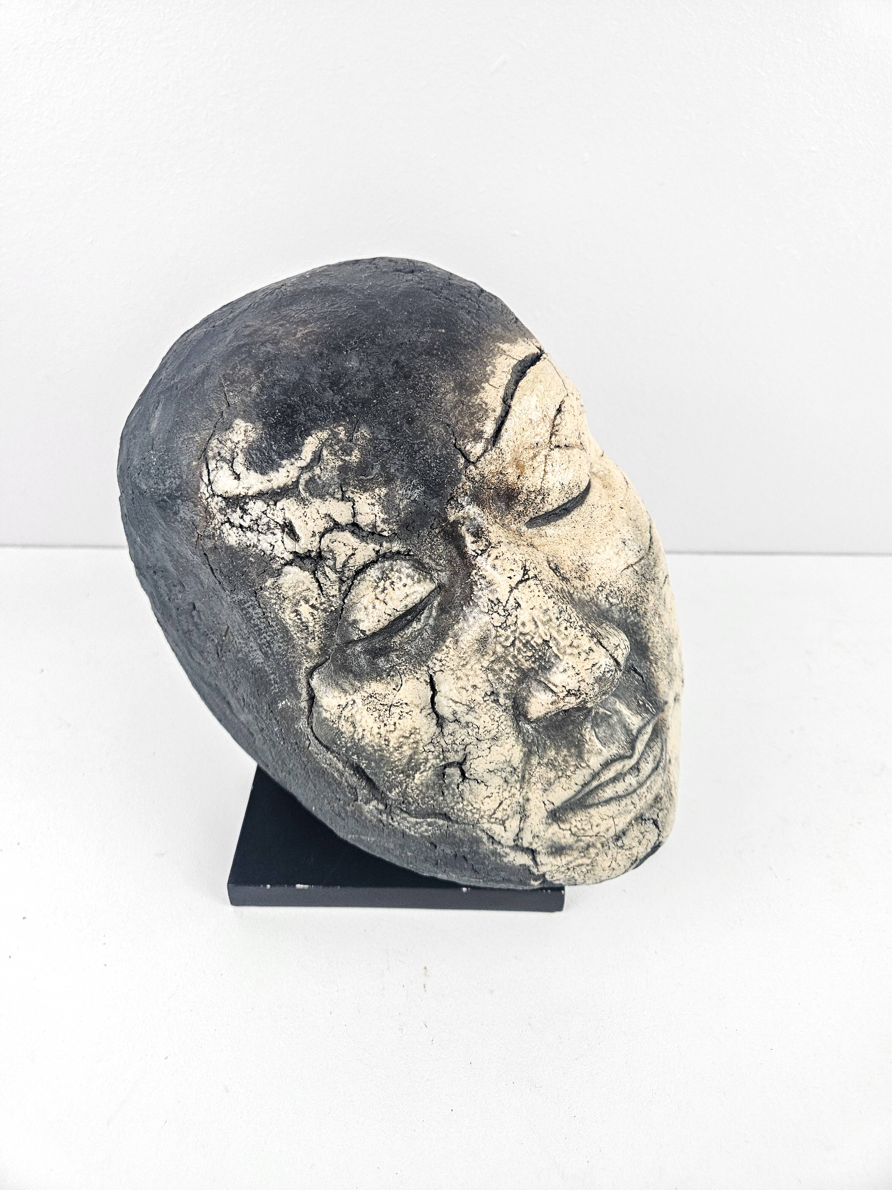 Lou Perdu - Ceramic head - 20th century