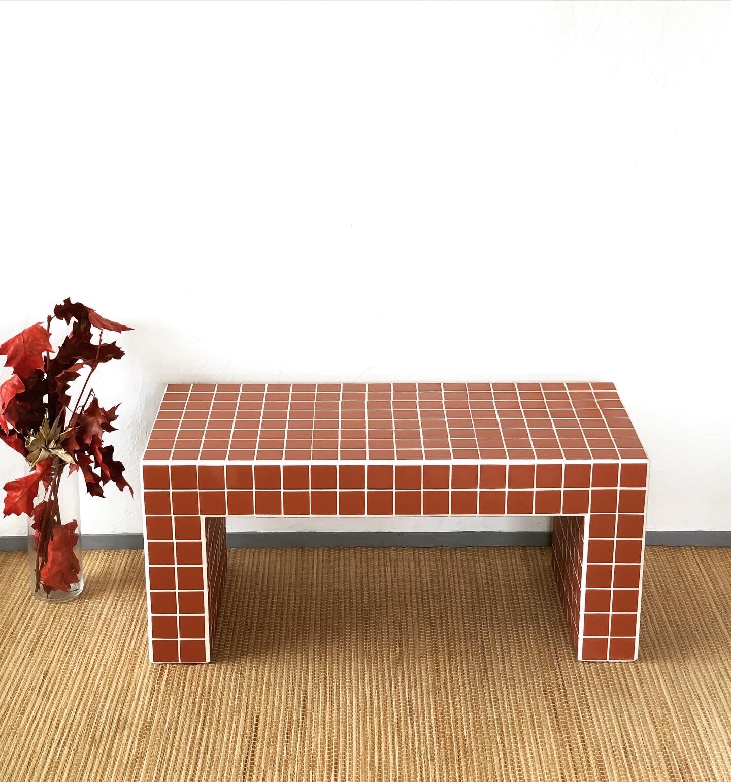Ceramic tile coffee table
