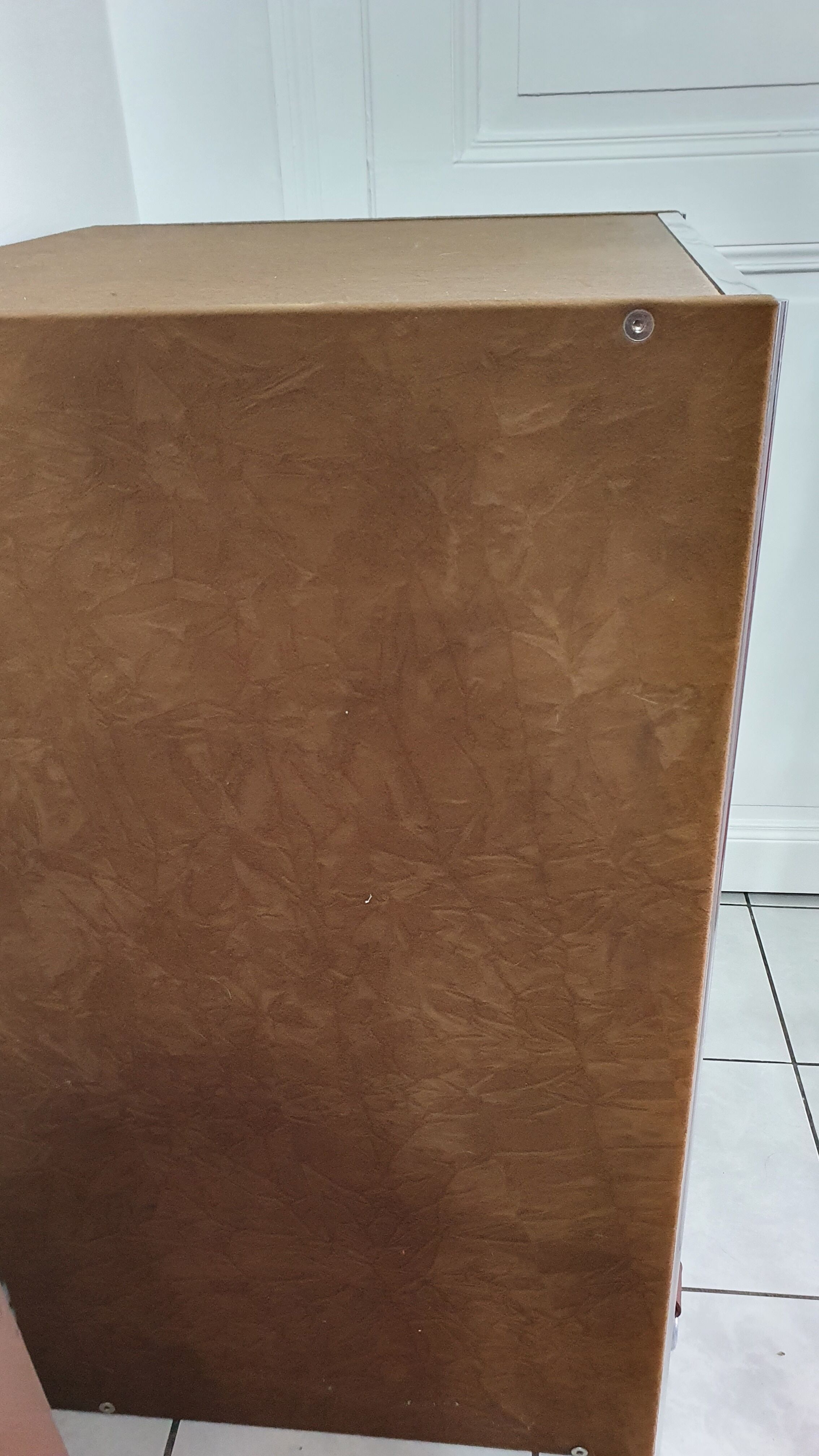 Velvet storage box 80s