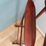 Night stand with two clothes racks
