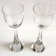 Set of 10 Flight water glasses from the 60s