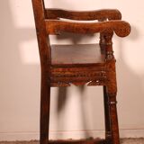 High Chair for Children, Oak from the 17th Century