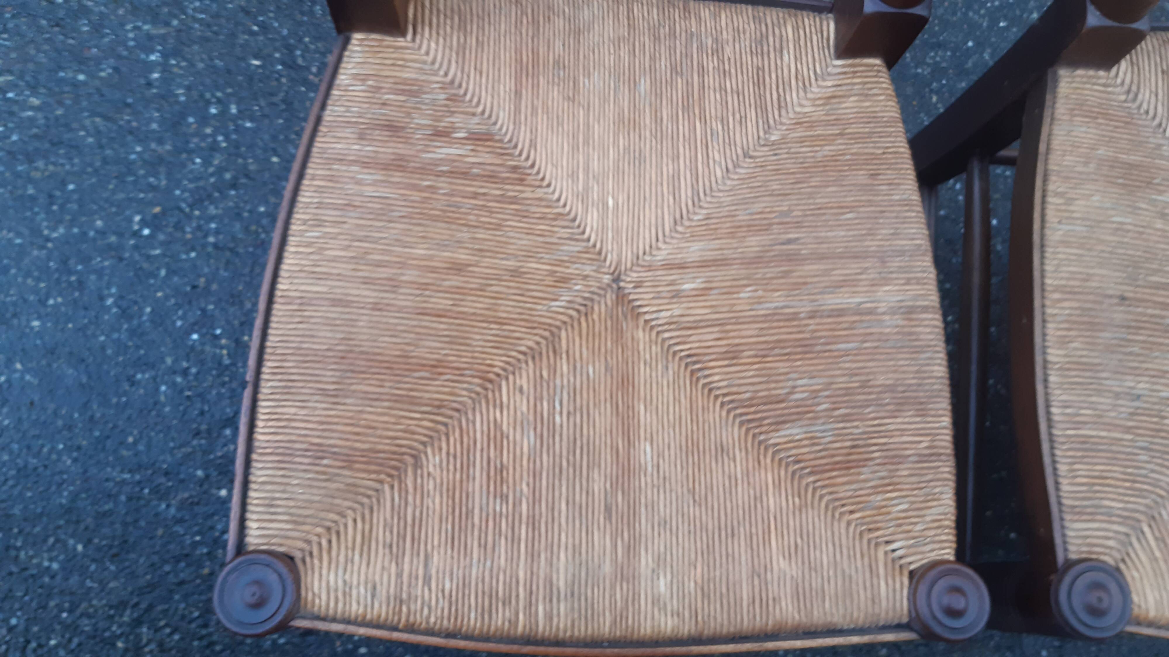 6 chaises Arts & Crafts par William Birch & E.G. Punnett