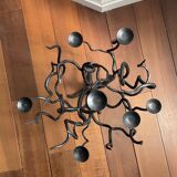Candelabra 7 candles Wrought Iron