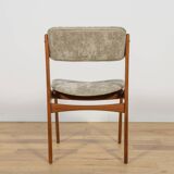 Mid-Century Model 49 Dining Chairs in Teak by Erik Buch for Odense Machine Gunning, 1960s, Set of 4