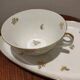 Limoges porcelain cup and tray: a selfish one