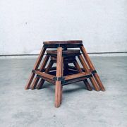 Wabi Sabi Nesting Tables, France, 1950s, Set of 3