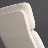 Poul Volther armchair and ottoman by Frem Røjlen