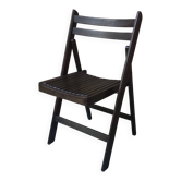 Vintage wooden folding chair