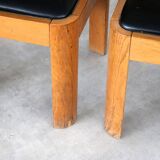 vintage eetkamerstoelen | stoelen | jaren 60 | eiken