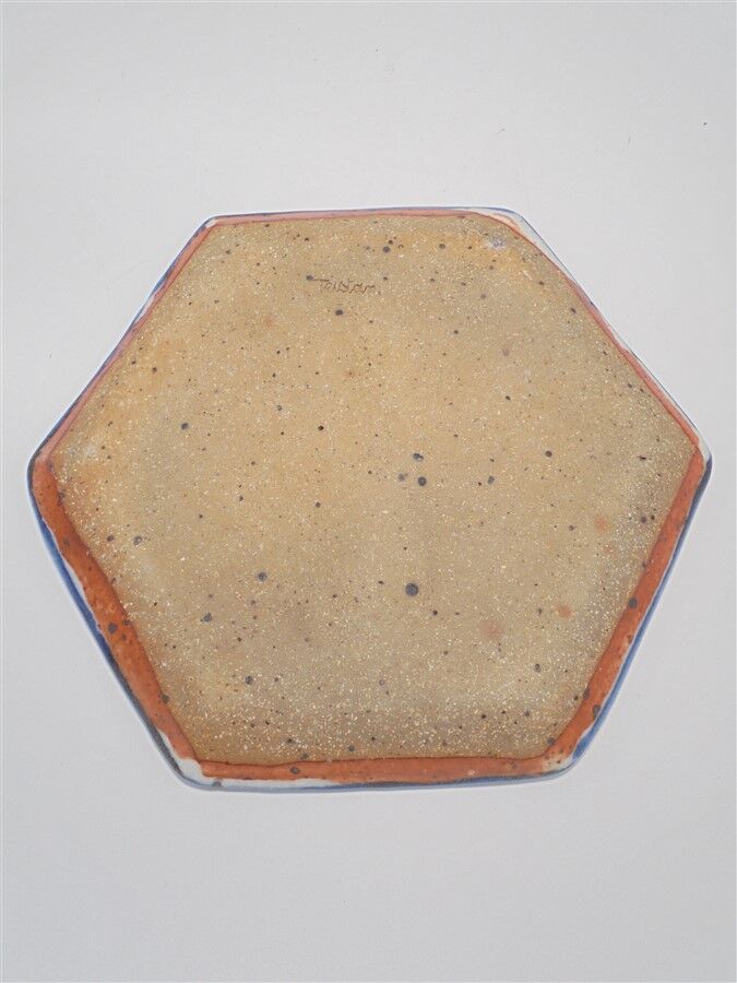 Stoneware plate