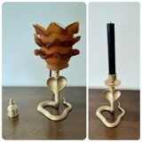 Bronze snake lamp