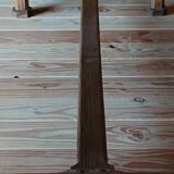 Elm farmhouse table with extensions for 6 to 10 people.