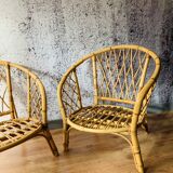 Rattan lounge