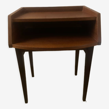 Scandinavian teak bedside