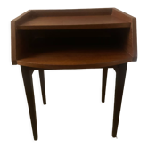 Scandinavian teak bedside