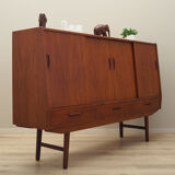 Teak highboard, Danish design, 1960s, Denmark
