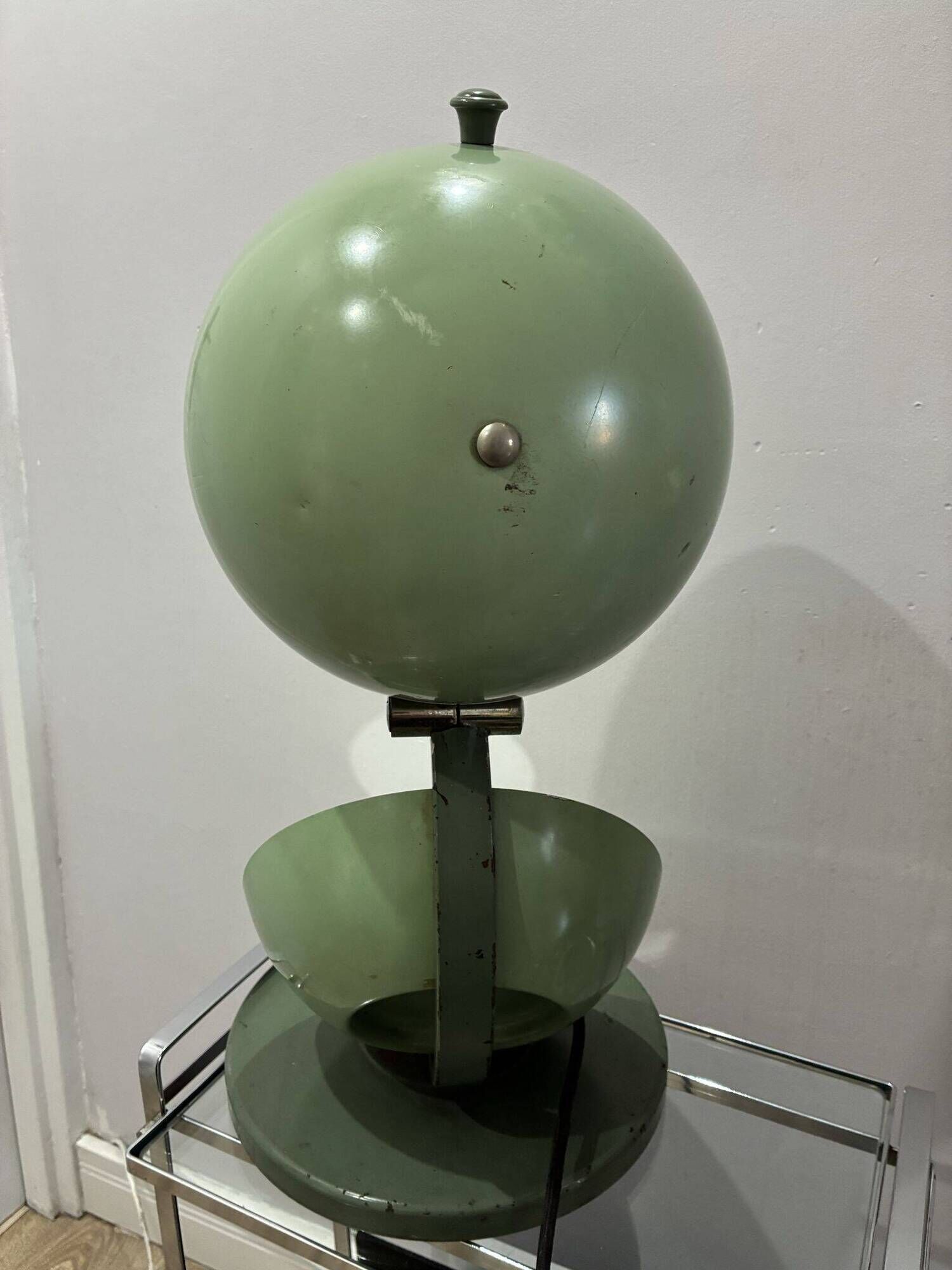 Hanau S 100 pre-war quartz lamp, Bauhaus era, 1920s-30s