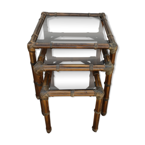 Tables gigognes en bambou