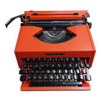 Machine à écrire Olivetti Lisa 80 Orange (Rare)