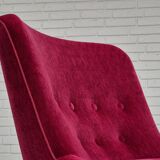 1970s, Danish easy chair, original very good condition, furniture velour.