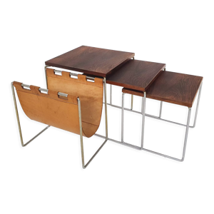 tables gigognes palissandre