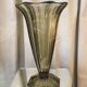 Czechoslovak smoked glass vase from the 1970s