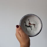 Ceramic giraffe cup
