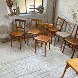 Set 11 Baumann bistro chairs