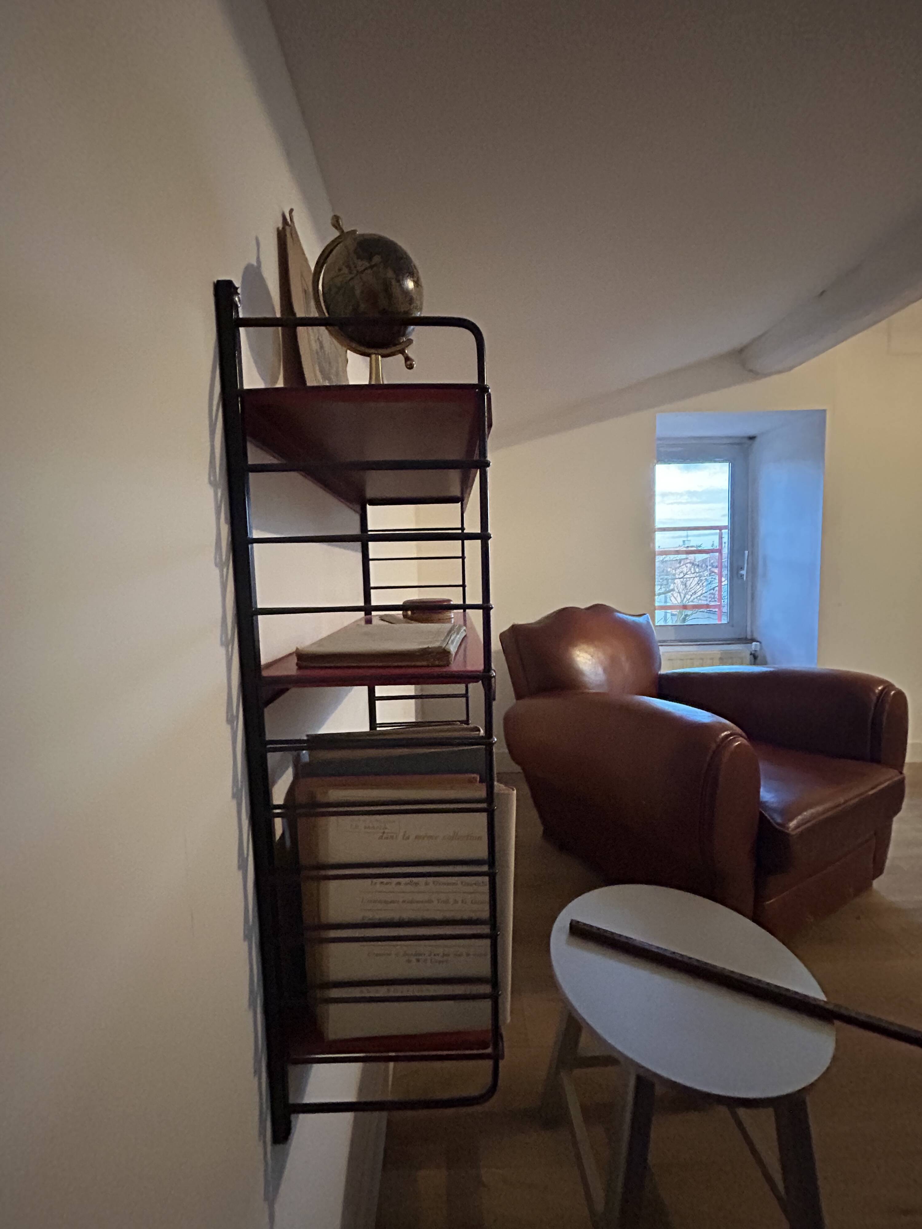 Vintage Nordic wall shelf