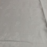 Antique red and white damask thread tablecloth ten napkins 150 X 190 cm